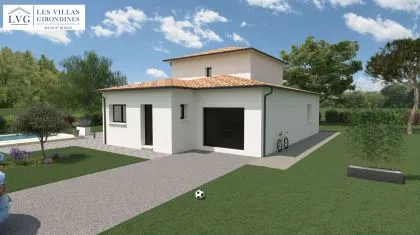 photo Projet de construction d'une maison 122.95 m² avec terrain à BEGLES (33) à Bègles
