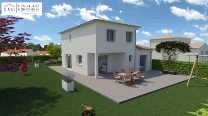 photo Projet de construction d'une maison 113.75 m² avec terrain à MERIGNAC (16) à Mérignac