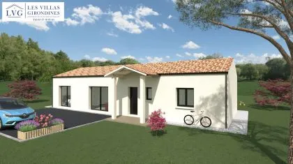 photo Projet de construction d'une maison 100.68 m² avec terrain à CARCANS (33) à Carcans